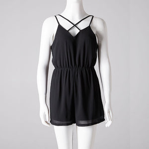 Colysmo Casual Summer Open Neck Playsuit - Superior Urban