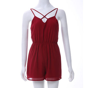 Colysmo Casual Summer Open Neck Playsuit - Superior Urban