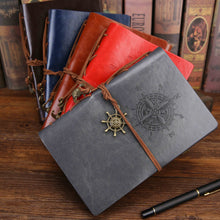 Vintage Sailors Anchor PU Leather Journal - Optional Replacement Paper - Superior Urban