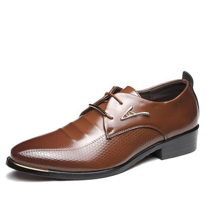 Genuine Leather Elegant Formal Oxfords - Superior Urban