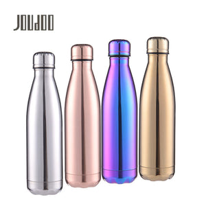 JOUDOO 500ml Plating Metal Color Water Bottle - Superior Urban