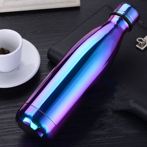 JOUDOO 500ml Plating Metal Color Water Bottle - Superior Urban
