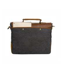 Vintage Canvas & Leather Messenger Bag - Superior Urban