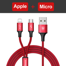 3 in 1 USB Cable For iPhone X/8/7/6 & Micro USB For Android - 2 in 1 & Single available ($8.95-12.95) - Superior Urban