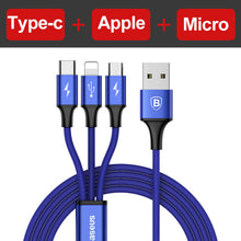 3 in 1 USB Cable For iPhone X/8/7/6 & Micro USB For Android - 2 in 1 & Single available ($8.95-12.95) - Superior Urban