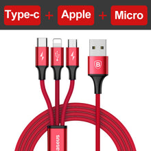 3 in 1 USB Cable For iPhone X/8/7/6 & Micro USB For Android - 2 in 1 & Single available ($8.95-12.95) - Superior Urban