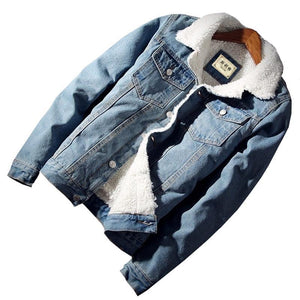 Warm Fleece Denim Jacket - Superior Urban