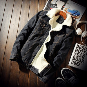 Warm Fleece Denim Jacket - Superior Urban