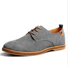 Genuine Suede Summer Flat Lace-up Shoes - Superior Urban