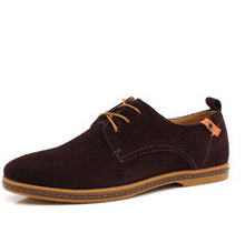 Genuine Suede Summer Flat Lace-up Shoes - Superior Urban