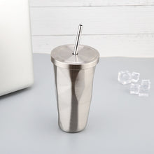 Colourful Double Stainless Steel Straw Cap Insulation - Takeaway Cup Design - Superior Urban