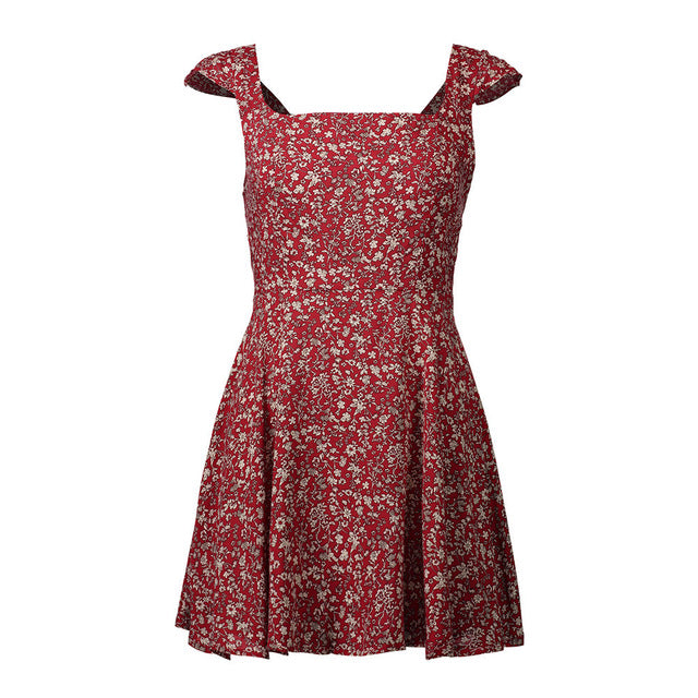 Summer Urban Floral Leisure Dress - Superior Urban